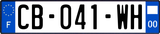CB-041-WH
