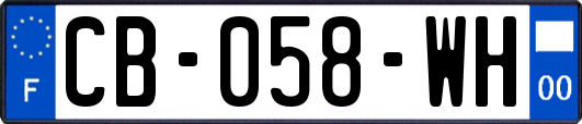 CB-058-WH