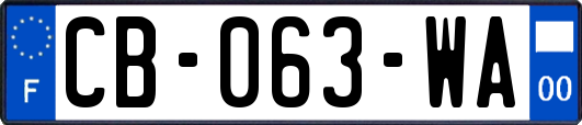 CB-063-WA