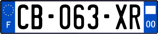 CB-063-XR
