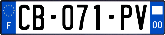 CB-071-PV