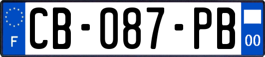 CB-087-PB