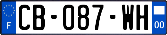 CB-087-WH