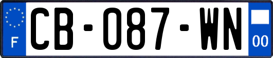 CB-087-WN