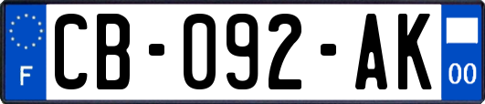 CB-092-AK