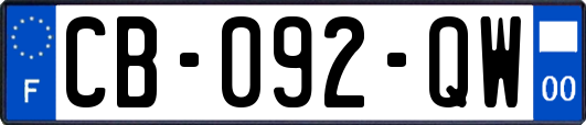 CB-092-QW