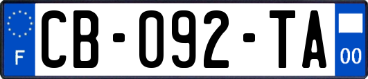 CB-092-TA