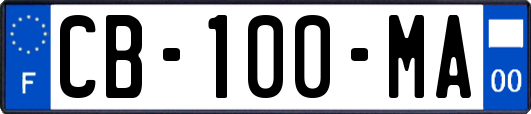 CB-100-MA