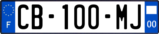 CB-100-MJ