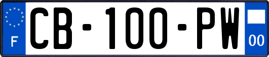 CB-100-PW