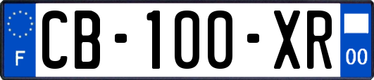 CB-100-XR