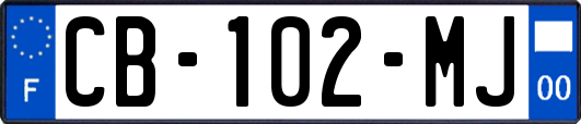 CB-102-MJ