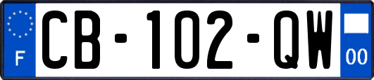CB-102-QW
