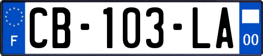 CB-103-LA