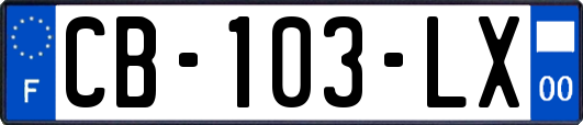 CB-103-LX