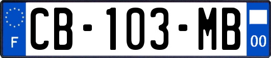 CB-103-MB