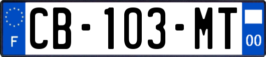CB-103-MT