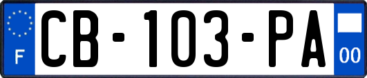CB-103-PA