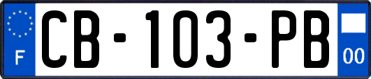 CB-103-PB