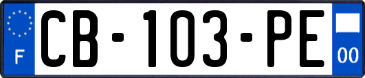 CB-103-PE