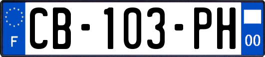 CB-103-PH