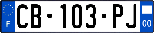 CB-103-PJ