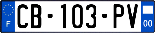 CB-103-PV