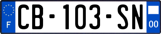 CB-103-SN