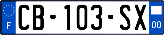 CB-103-SX
