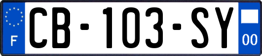 CB-103-SY