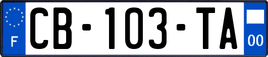 CB-103-TA
