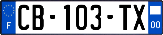 CB-103-TX