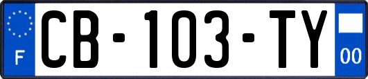 CB-103-TY