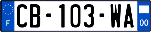 CB-103-WA