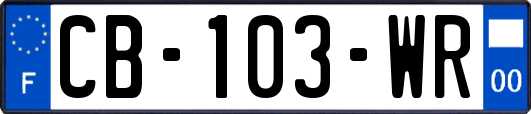CB-103-WR