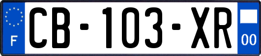 CB-103-XR