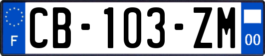 CB-103-ZM