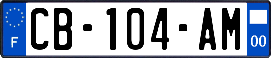 CB-104-AM