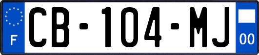 CB-104-MJ