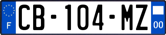 CB-104-MZ