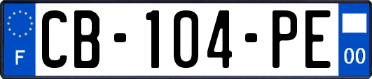 CB-104-PE