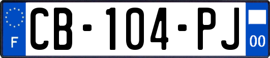 CB-104-PJ