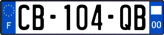 CB-104-QB