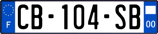 CB-104-SB