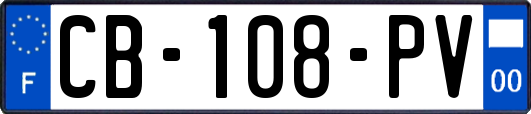 CB-108-PV