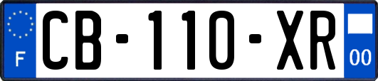 CB-110-XR