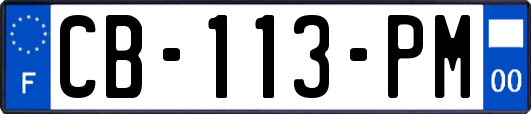 CB-113-PM