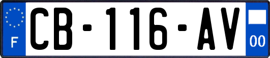 CB-116-AV