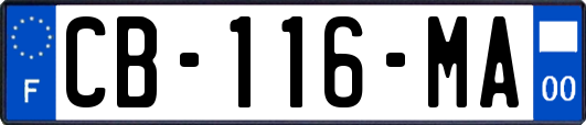 CB-116-MA