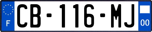 CB-116-MJ